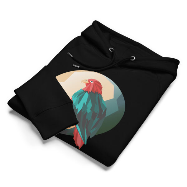 Eagle Unisex organic side pocket hoodie - Image 3