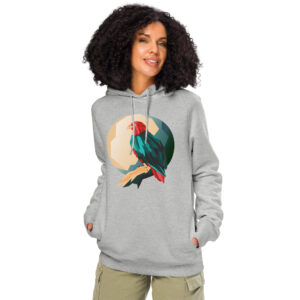 Eagle Unisex organic side pocket hoodie