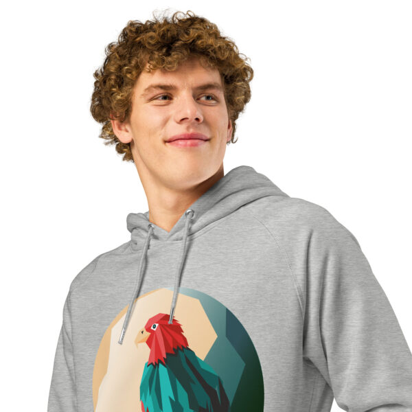Eagle Unisex organic side pocket hoodie - Image 13