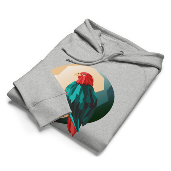 Eagle Unisex organic side pocket hoodie - Image 10